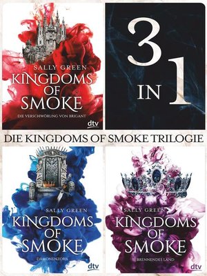 cover image of Die Kingdoms of Smoke Trilogie (3in1-Bundle)